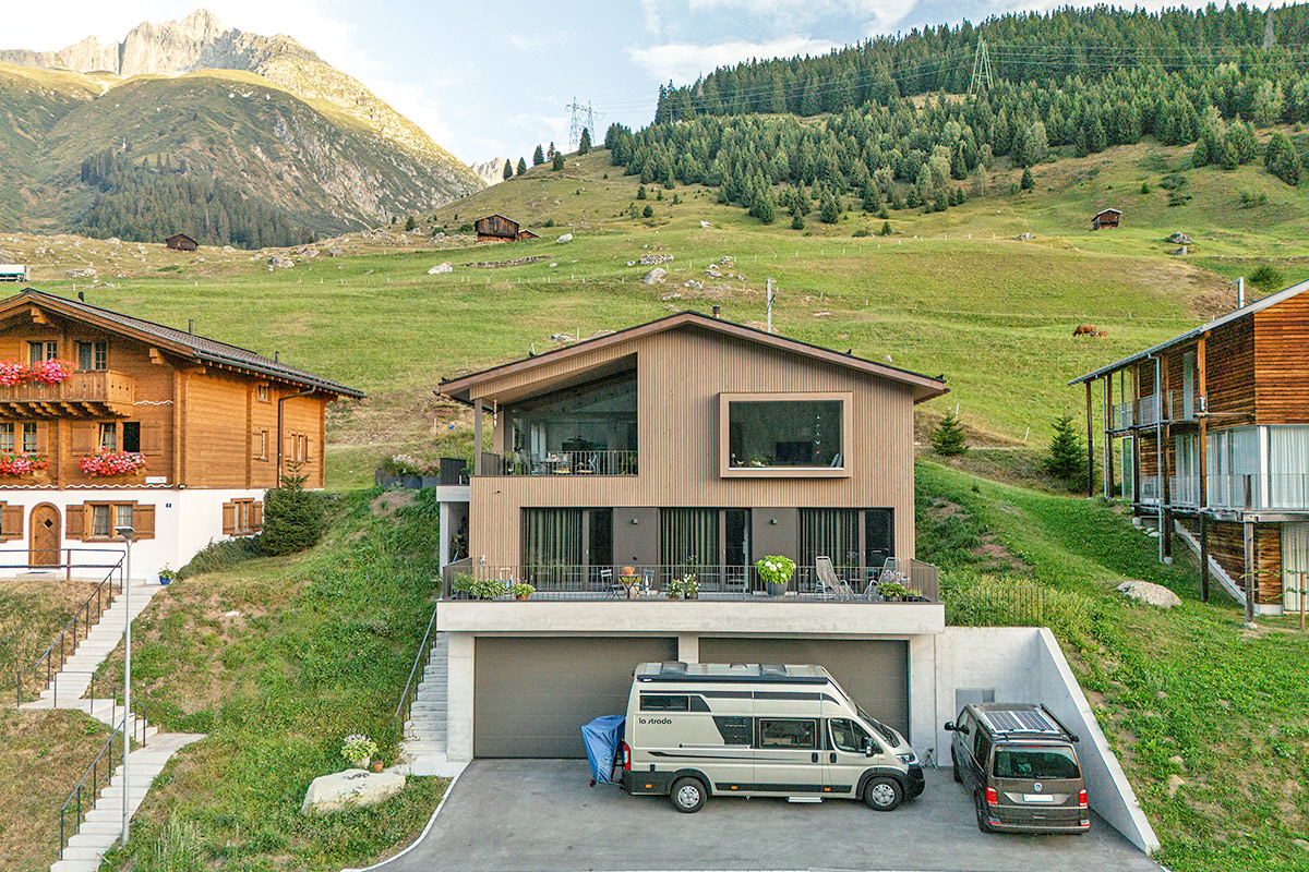 Neubau Einfamilienhaus mit Tiefgarage